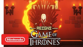 Reigns: Game of Thrones - Launch Trailer - Nintendo Switch