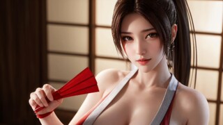 AI วาดภาพราชาแห่งนักสู้ Mai Shiranui