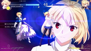 Melty Blood: Type Lumina PC (Arcueid Brunestud ) vs (Saber) HD