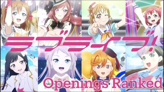 All Love Live! Opening Themes Results