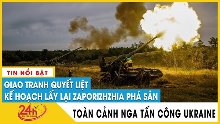 Toàn cảnh Nga Tấn Công Ukraine ngày thứ 192 Lính Ukraine đổ bộ định kiểm soát nhà máy Zaporizhzhia