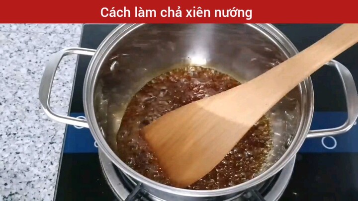 cách làm chả xiên nướng