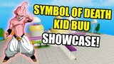 Symbol of Death Kid Buu Legendary Moveset Showcase in Anime Rifts DBZ Adventures Unleashed