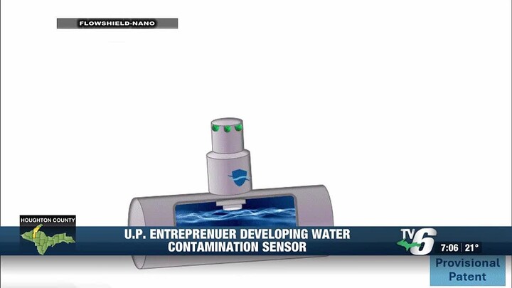 Houghton entrepreneur developing water contamination detector through start-up company