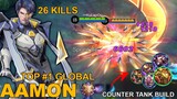 HOW TO COUNTER TANKS | AAMON Best Build 2023 | MLBB