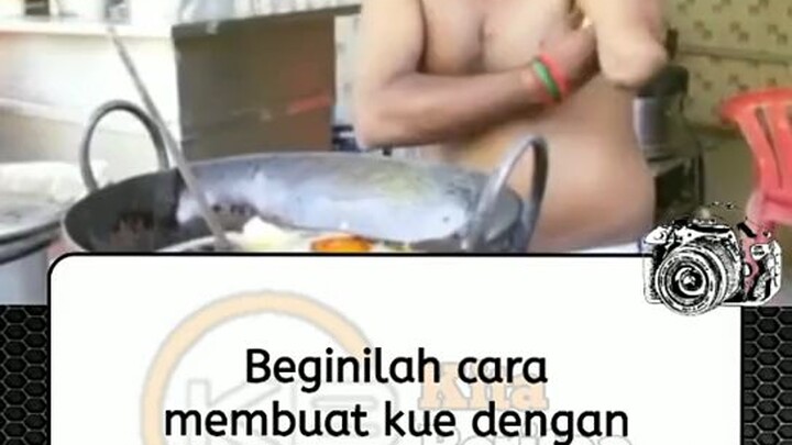 menajubkan tutorial membuat kue ala india😂