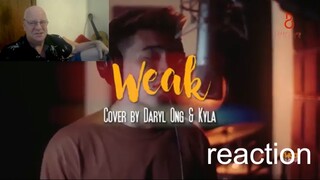 Daryl Ong & Kyla - Bobby Velasco - Weak - REACTION