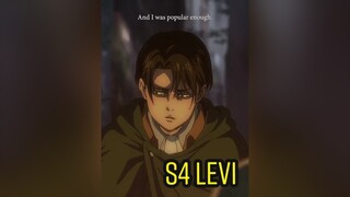 just binge-watched S4 and Levi's lines are the only thing keeping me alive rn anime AttackOnTitan aot leviackerman fyp