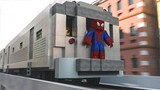Spiderman 2 Train Scene - Minecraft Version | Dazzling Divine