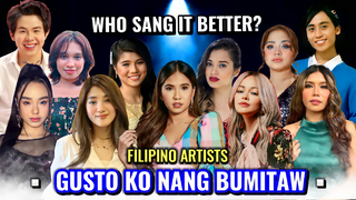 GUSTO KO NANG BUMITAW by Morissette Amon | Sheena x Elaine x Janine x Antonetthe x Chloe & more