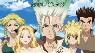 Ryusui Getting Unpetrified - Dr. Stone Ryuusui Episode 1 Moment