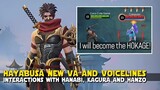 REVAMPED HAYABUSA NEW VOICE ACTOR AND ALL NEW VOICELINES | HANABI, KAGURA AND HANZO SECRET LINES ML