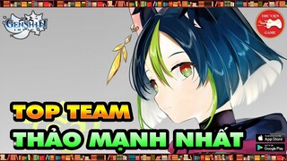 Genshin Impact || TOP 5 ĐỘI HÌNH THẢO MẠNH NHẤT...! || Thư Viện Game