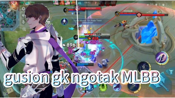 gusion menggila MLBB