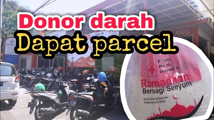 Donor Darah di PMI Kota Malang, Dapat Parcel Lebaran