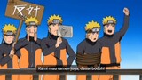 Ketika Naruto jadi tahanan bunshin nya 😭😂