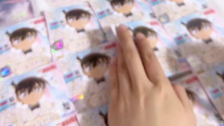 Guzi unboxing vlog | Kayou, you really made me feel bad! | Kayou Conan 30th Anniversary Bar