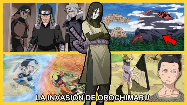 Te Resumo la Invasión de Orochimaru en 1 Video (Naruto Capítulos 52-79).