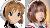 Khi kiểu tóc anime trở thành hiện thực - Kinomoto Sakura!