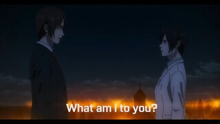 Eren Ask Mikasa "What Am I To You?" | Attack on Titan Season 4 Episode 28 English