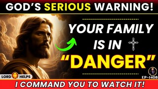 🛑JESUS IS WARNING YOU OF A SERIOUS UPCOMING TROUBLE- OPEN | God's Message Today | Lord Helps Ep~1408