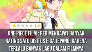 One Piece Film : Red mendapat banyak Rating satu disitus Eiga, Karena terlalu banyak lagu #Vcreators