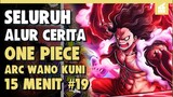 KEKALAHAN LUFFY!! SELURUH ALUR CERITA WANOKUNI PART 19 MANGA || DALAM 15 MENIT