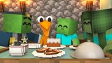 Monster School: Orange's New Family | Rainbow Friends x Minecraft Animation