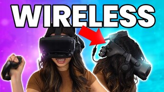 I Tried WIRELESS Valve Index Gameplay with Nofio