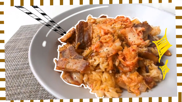 [Makanan] Resep Nasi Goreng Samcan dan Kimchi Ala Hallasan