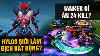 MLBB | HYLOS BUFF SKILL 2: ĐỊCH BẤT ĐỘNG KHI ĐỨNG CẠNH! TANKER GÌ MÀ ĂN TẬN 24 KILL? | Tốp Mỡ