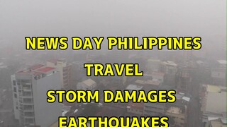 NEWS DAY PHILIPPINES!  TRAVEL, ALL SAINTS DAY, STORM DAMAGES & EARTHQUAKES!