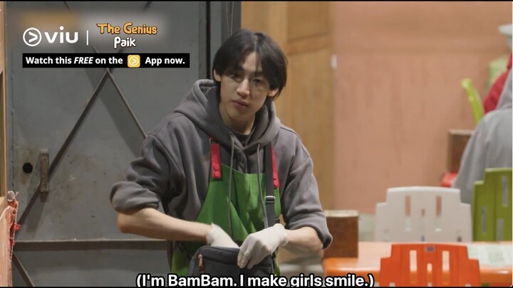 GOT7’s BamBam Handsome Face Flutters the Customer’s Heart Too?🫢  | The Genius Paik