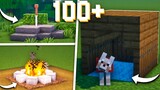 Minecraft: 100 Mini Build Hacks!