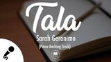 Tala - Sarah Geronimo (Piano Backing Track)