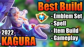 KAGURA BEST BUILD 2022 | TOP 1 GLOBAL KAGURA BUILD | KAGURA - MOBILE LEGENDS | MLBB