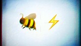 Wild bees ⚡ flying ⚡ dancing 🐝