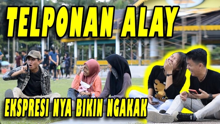 PRANK TELPONAN ALAY DIDEPAN UMUM‼️