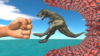 Super Punch on TNT - Animal Revolt Battle Simulator