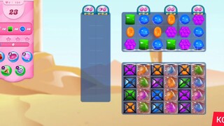 CANDY CRUSH SAGA LEVEL 124 (NEW VERSION)