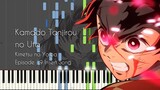 Demon Slayer Episode 19 Ending/Insert Song - Kamado Tanjirou no Uta - Piano Arrangement [Synthesia]