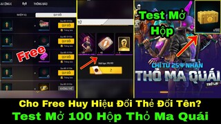 Gà Rán Bất Ngờ Cho Cày Huy Hiệu Đổi Thẻ Đổi Tên,Đồ Thỏ Ma Quái Free,Test Thử 100 Hộp Mới