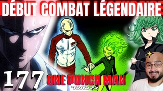 ONE PUNCH MAN 177 - SAITAMA VS TATSUMAKI !? LE COMBAT ARRIVE ! HUMAINS VS METAHUMAINS - REVIEW MANGA