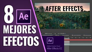 8 MEJORES EFECTOS en AFTER EFFECTS