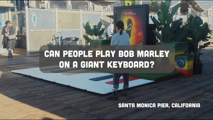 Bob Marley: One Love | Giant Keyboard Jam (2024 Movie)