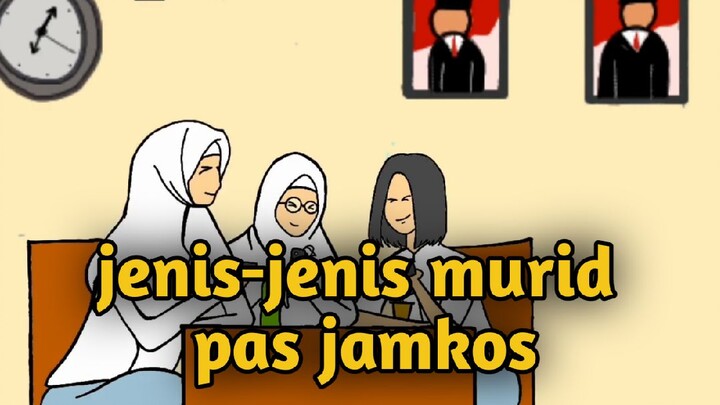 JENIS-JENIS MURID PAS JAMKOS || ANIME