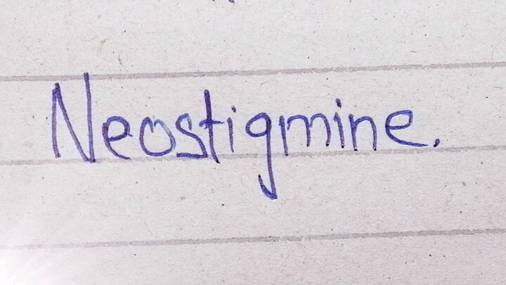 Neostigmine