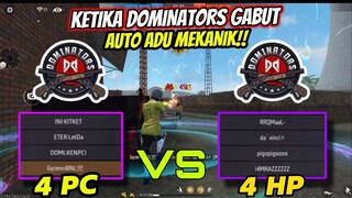 ADU MEKANIK DOMINATORS 4 PC VS 4 HP‼️TEAM MANAKAH YANG PALING KUAT?🔥