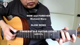 Now and Forever (Richard Marx) Fingerstyle SLOW DEMO Guitar Cover