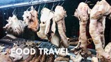 Lòng dồi luộc nóng với cháo huyết ngon tuyệt cú mèo | Food Travel